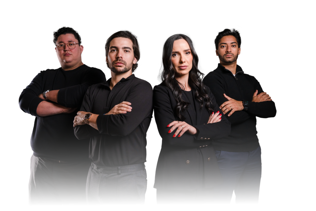 Membros da comunidade A Nova Era do Consórcio